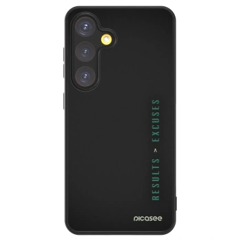 Picasee ULTIMATE CASE PowerShare für Samsung Galaxy S24 S921B 5G - Results x Excuses