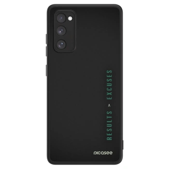Picasee ULTIMATE CASE PowerShare für Samsung Galaxy S20 FE - Results x Excuses