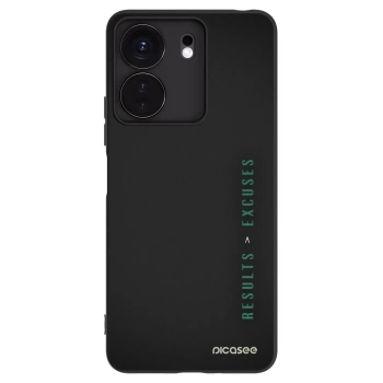 Picasee Xiaomi Redmi 13C 4G Hülle - Schwarzes Silikon - Results x Excuses