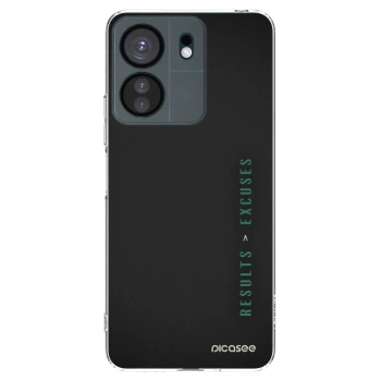 Picasee Xiaomi Redmi 13C 4G Hülle - Transparentes Silikon - Results x Excuses