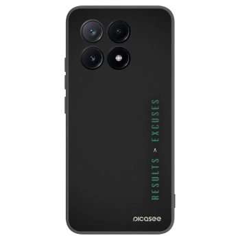 Picasee Xiaomi Poco X6 Pro Hülle - Schwarzes Silikon - Results x Excuses