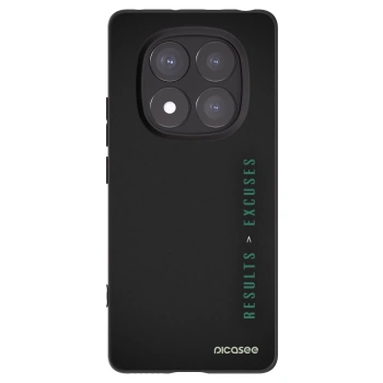 Picasee Xiaomi Redmi Note 14 Pro+ 5G Hülle - Schwarzes Silikon - Results x Excuses