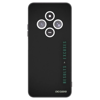 Picasee Xiaomi Redmi 14C Hülle - Schwarzes Silikon - Results x Excuses