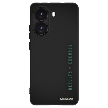 Picasee Xiaomi Poco X7 Pro 5G Hülle - Schwarzes Silikon - Results x Excuses