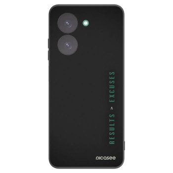 Picasee Xiaomi Redmi A5 Hülle - Schwarzes Silikon - Results x Excuses