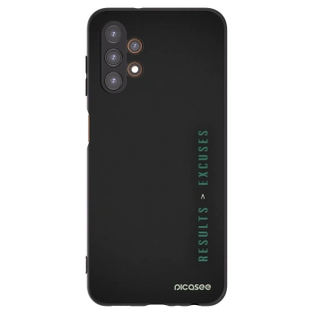 Picasee Samsung Galaxy A13 5G Hülle - Schwarzes Silikon - Results x Excuses