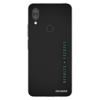 Picasee Xiaomi Redmi 7 Hülle - Transparentes Silikon - Results x Excuses