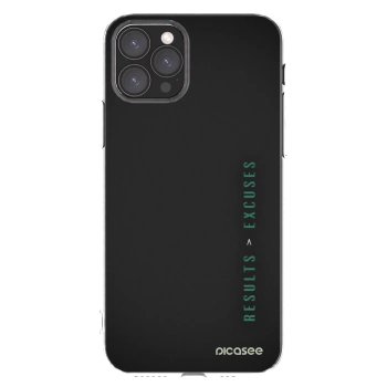Picasee Apple iPhone 11 Pro Hülle - Transparentes Silikon - Results x Excuses