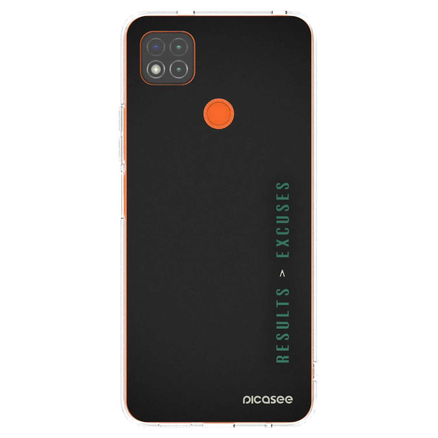 Picasee Xiaomi Redmi 9C Hülle - Transparentes Silikon - Results x Excuses
