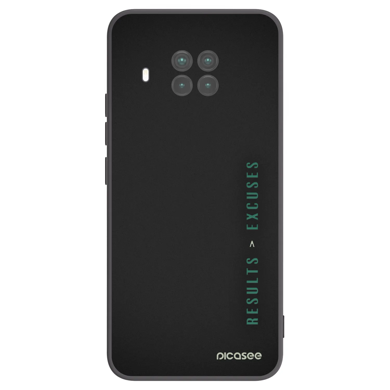 Picasee Xiaomi Mi 10T Lite Hülle - Schwarzes Silikon - Results x Excuses
