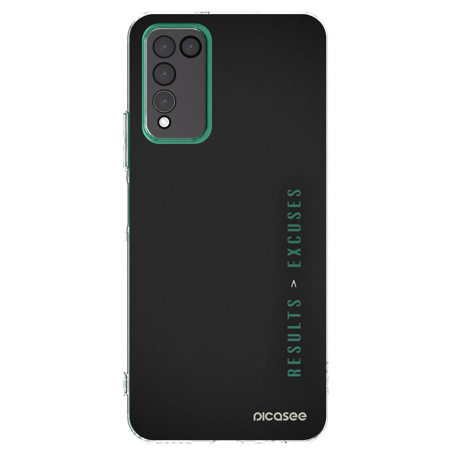 Picasee Honor 10X Lite Hülle - Transparentes Silikon - Results x Excuses