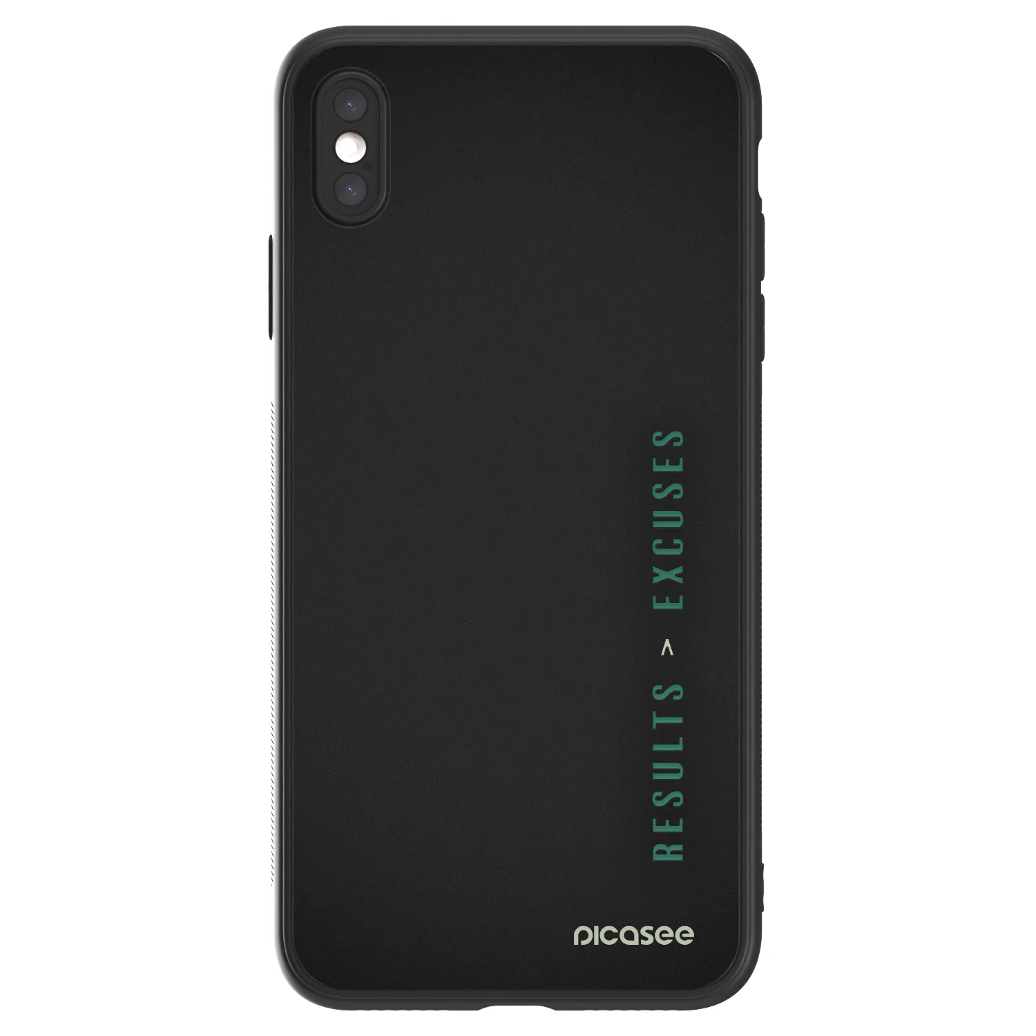 Picasee ULTIMATE CASE für Apple iPhone XS Max - Results x Excuses