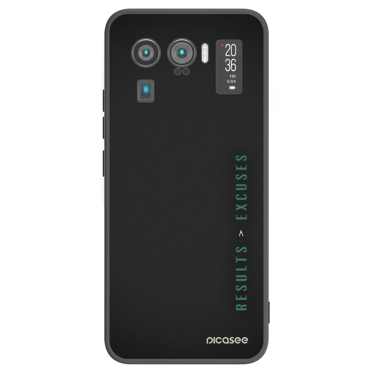 Picasee Xiaomi Mi 11 Ultra Hülle - Schwarzes Silikon - Results x Excuses