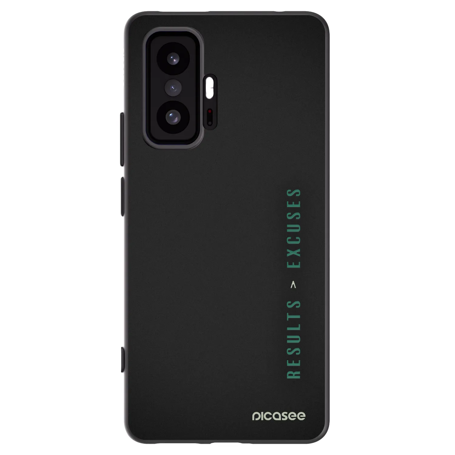 Picasee Xiaomi 11T Hülle - Schwarzes Silikon - Results x Excuses