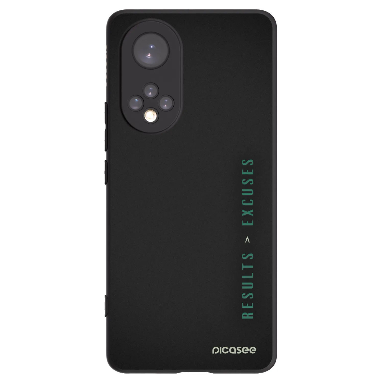 Picasee Honor 50 5G Hülle - Schwarzes Silikon - Results x Excuses