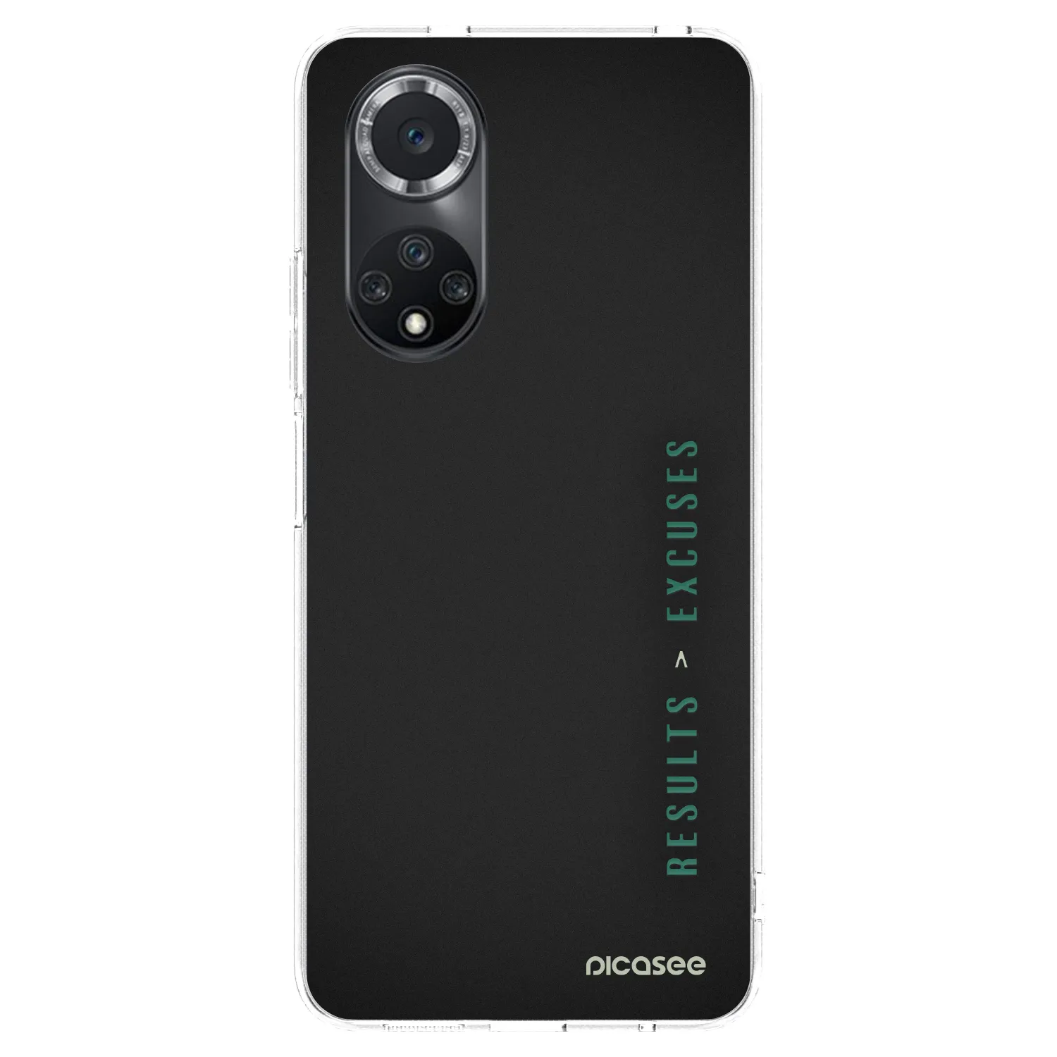 Picasee Huawei Nova 9 SE Hülle - Transparentes Silikon - Results x Excuses