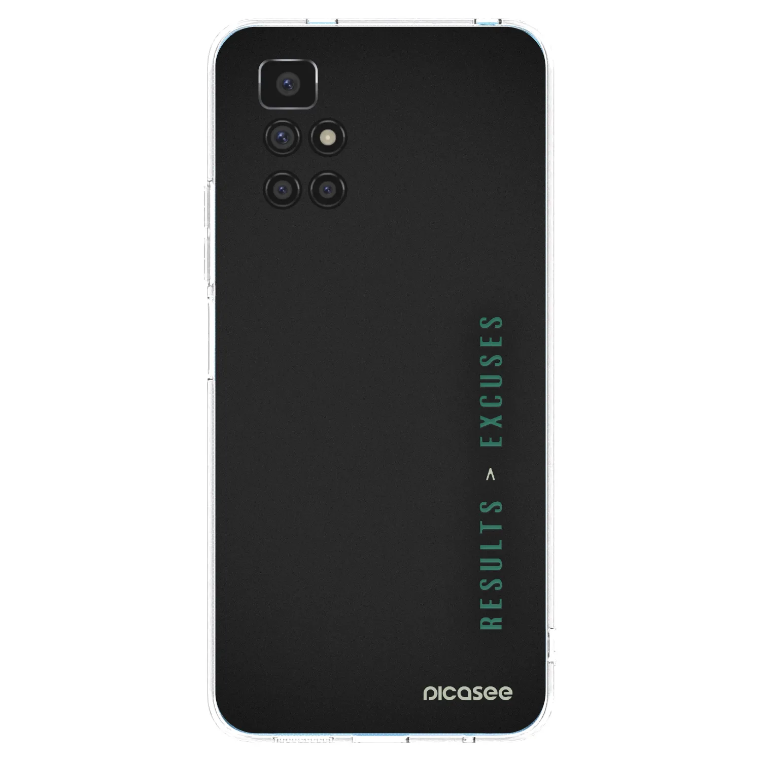Picasee Xiaomi Redmi 10 (2022) Hülle - Transparentes Silikon - Results x Excuses