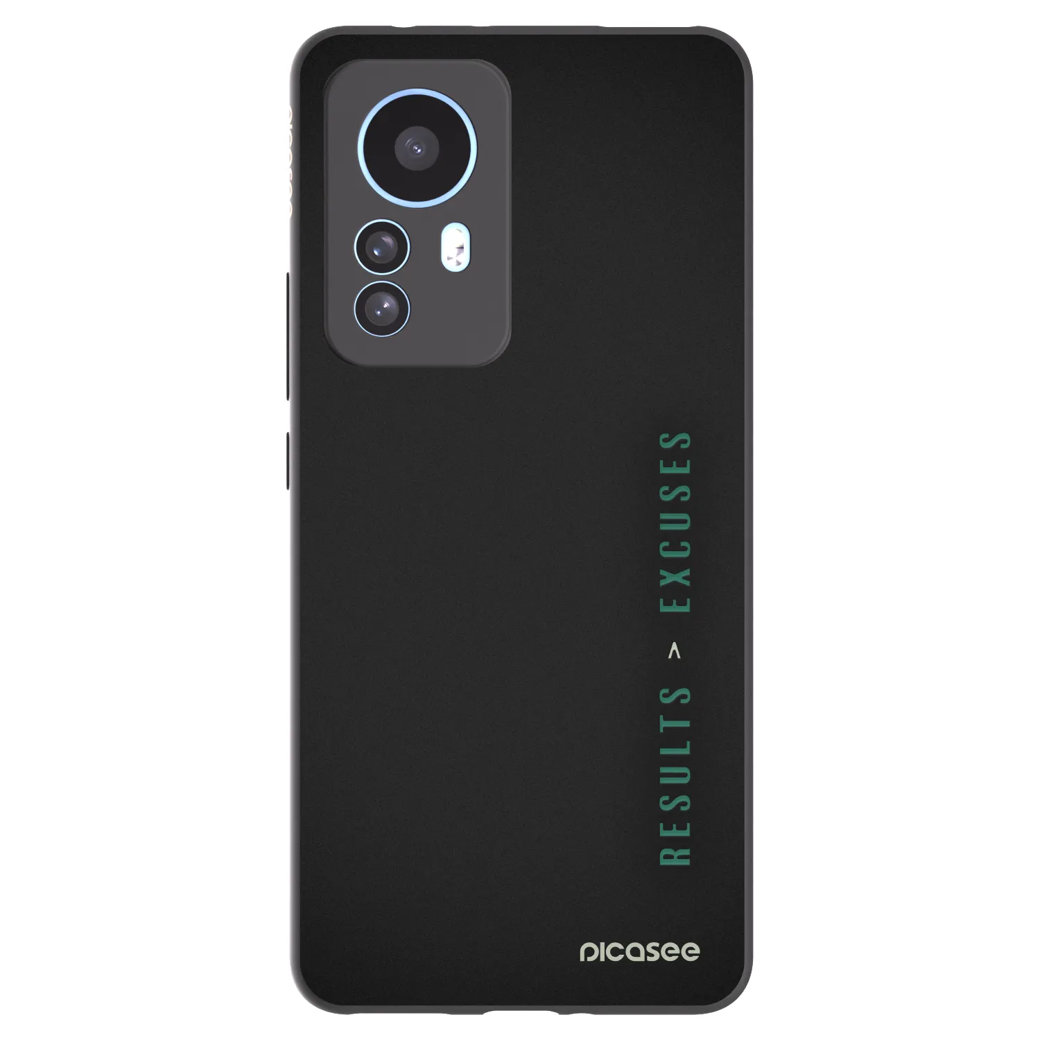 Picasee Xiaomi 12T Pro Hülle - Schwarzes Silikon - Results x Excuses