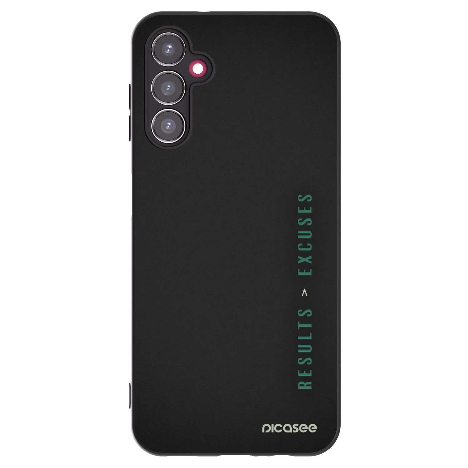 Picasee Samsung Galaxy A14 4G A145R Hülle - Schwarzes Silikon - Results x Excuses