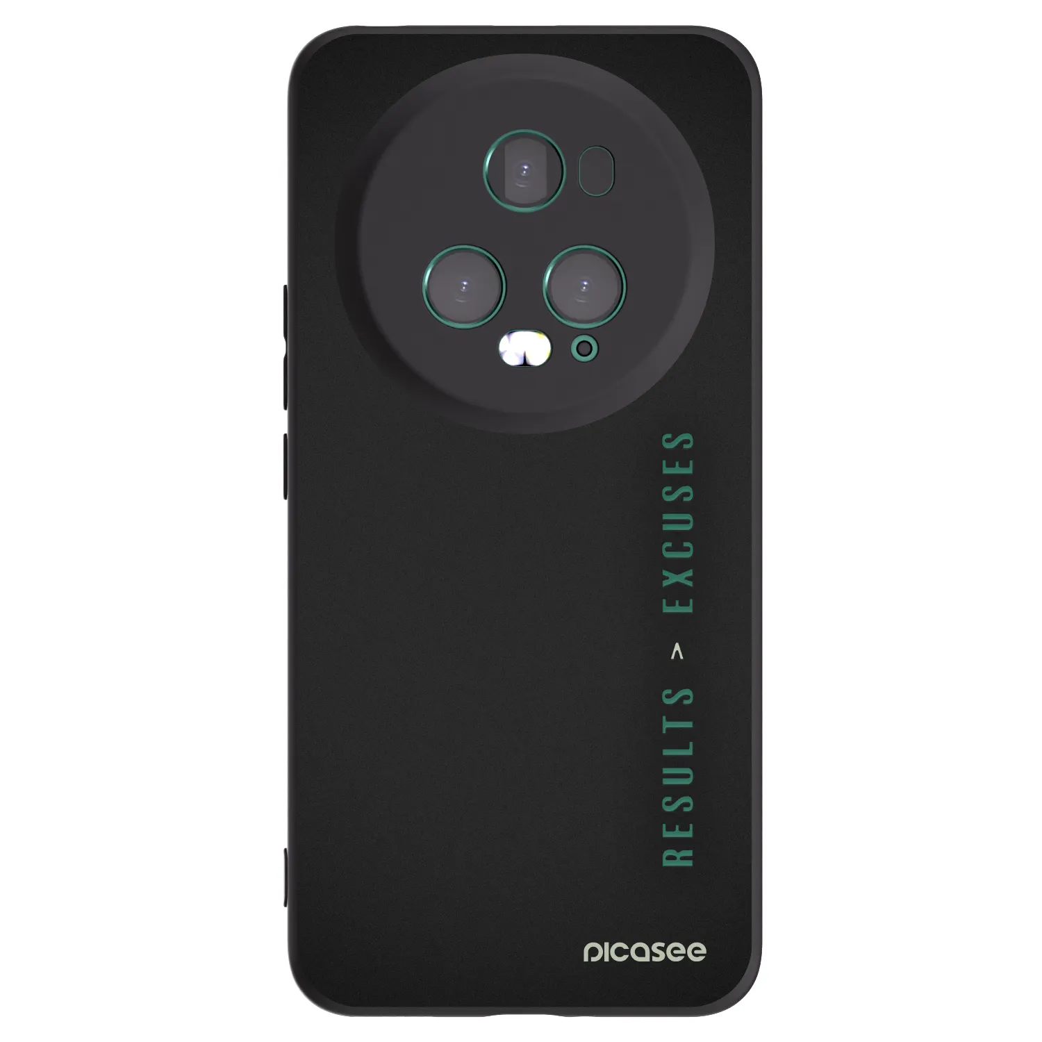 Picasee Honor Magic5 Pro Hülle - Schwarzes Silikon - Results x Excuses