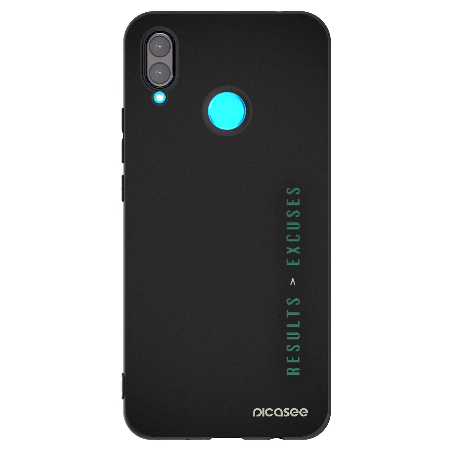Picasee Huawei Nova 3i Hülle - Schwarzes Silikon - Results x Excuses