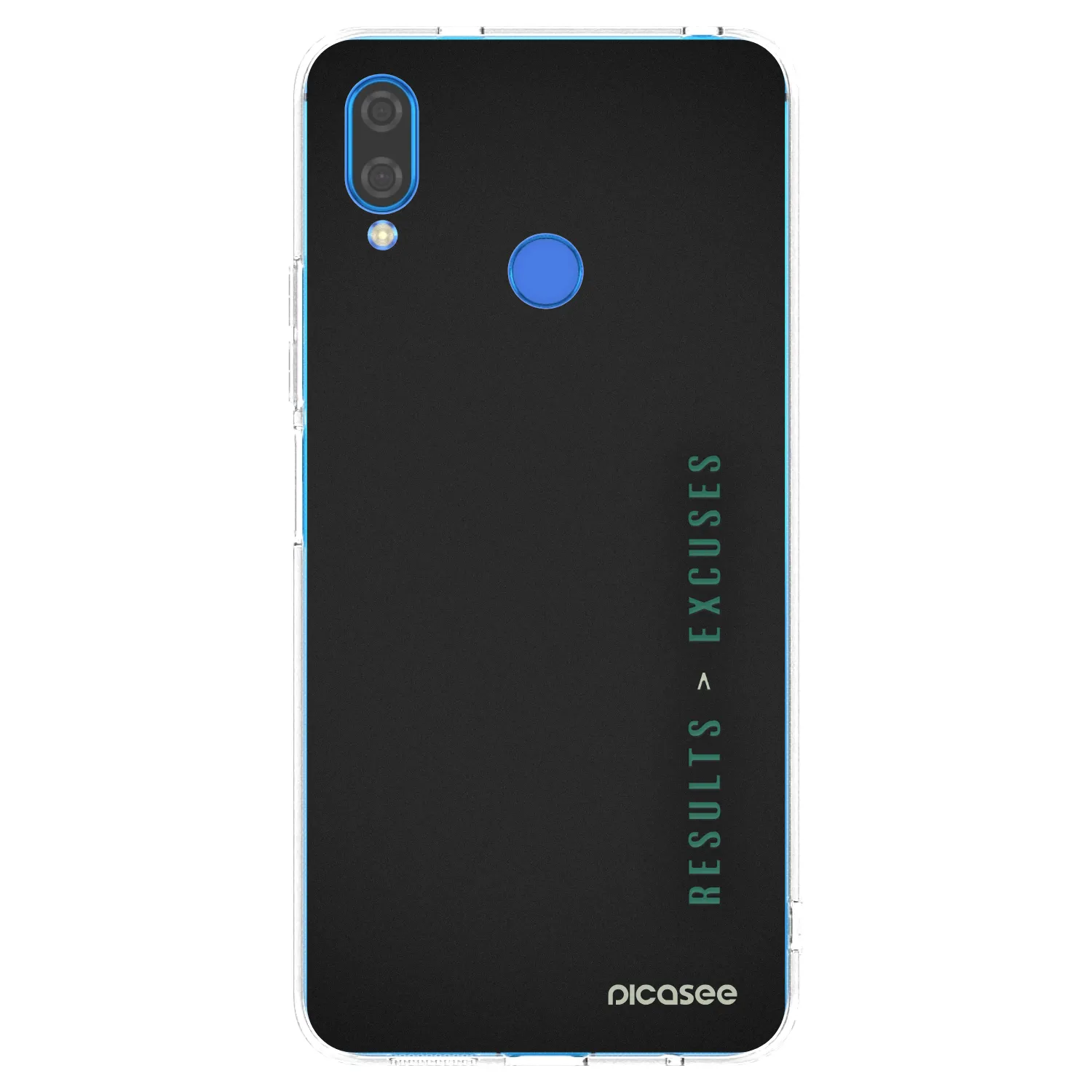 Picasee Huawei Nova 3i Hülle - Transparentes Silikon - Results x Excuses