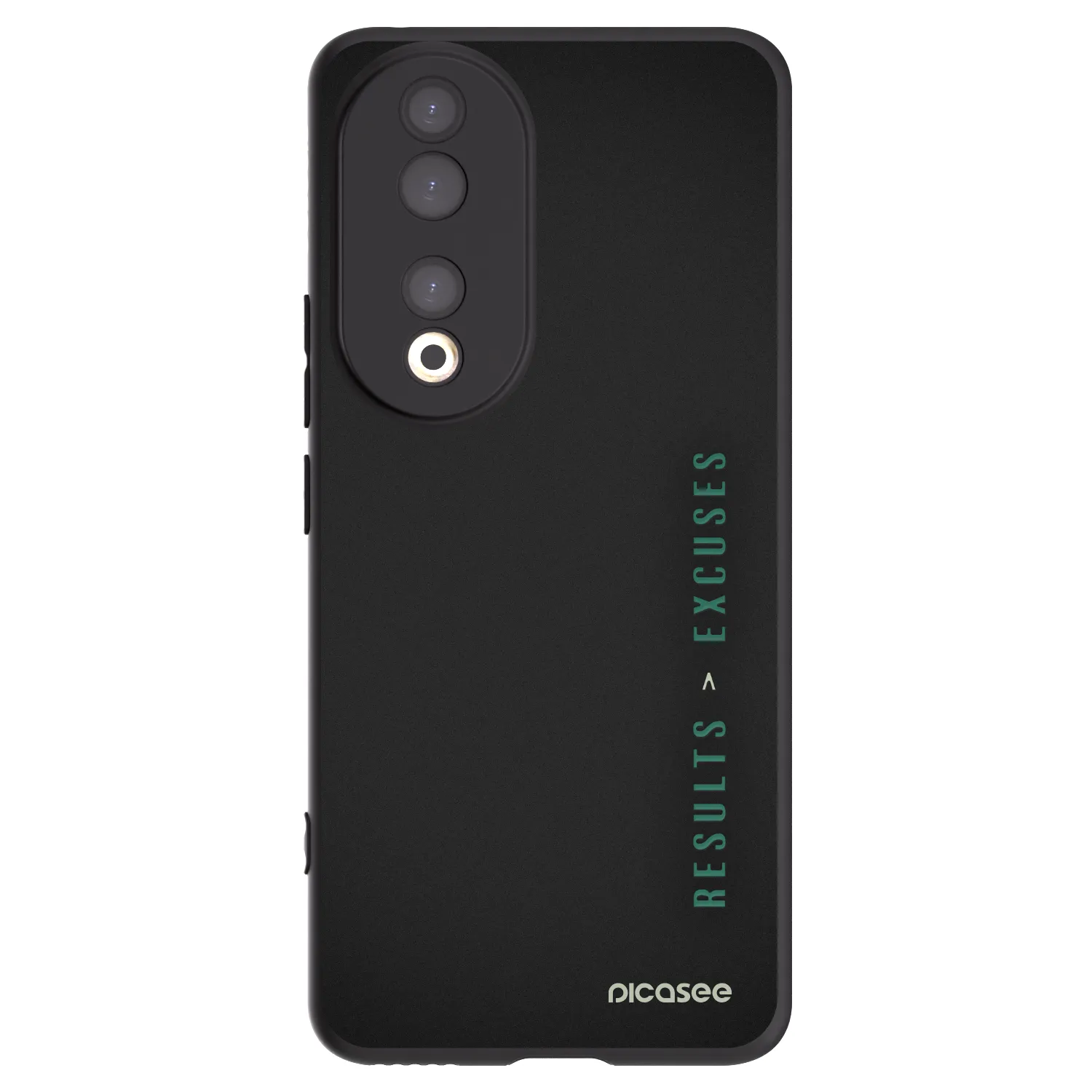 Picasee Honor 90 5G Hülle - Schwarzes Silikon - Results x Excuses