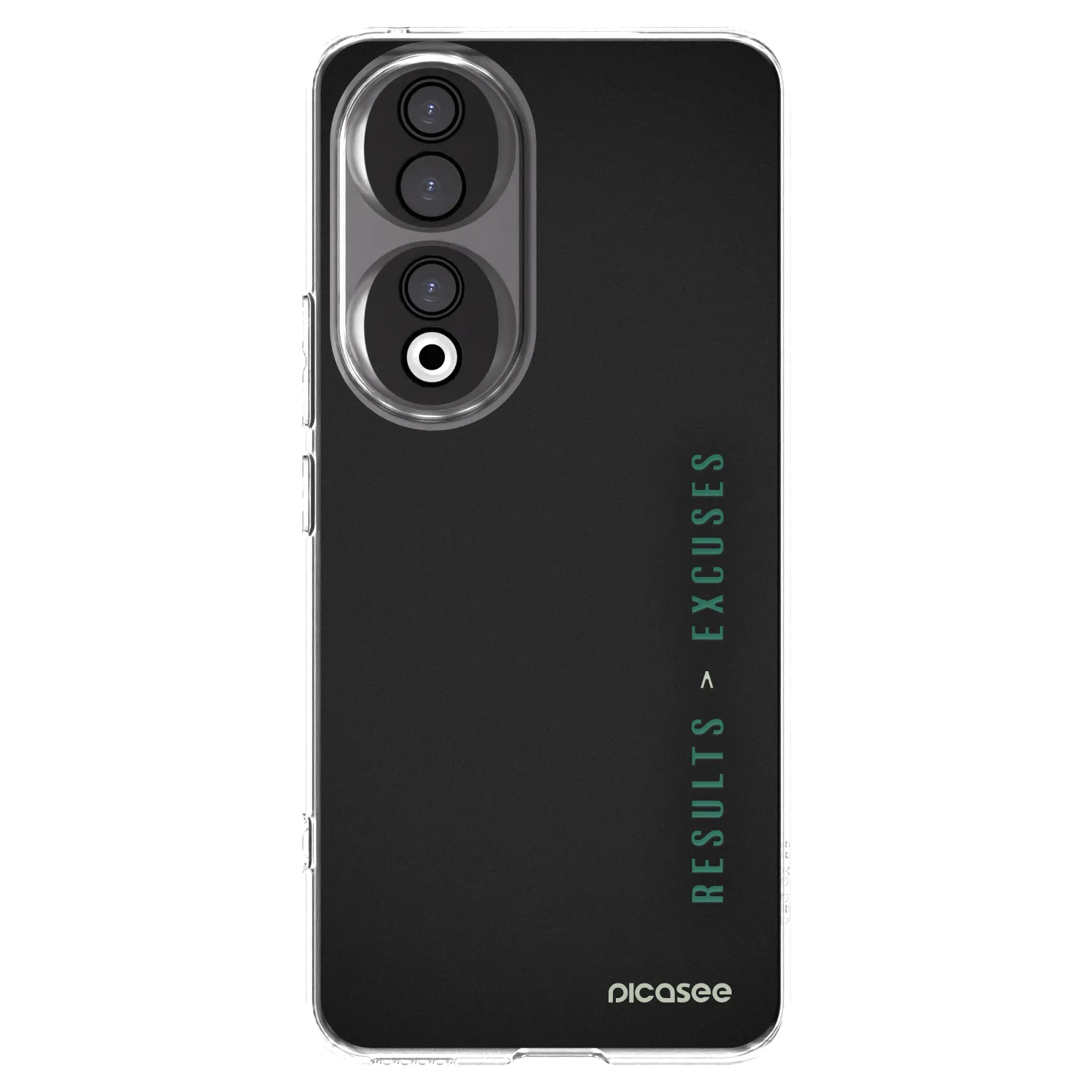 Picasee Honor 90 5G Hülle - Transparentes Silikon - Results x Excuses