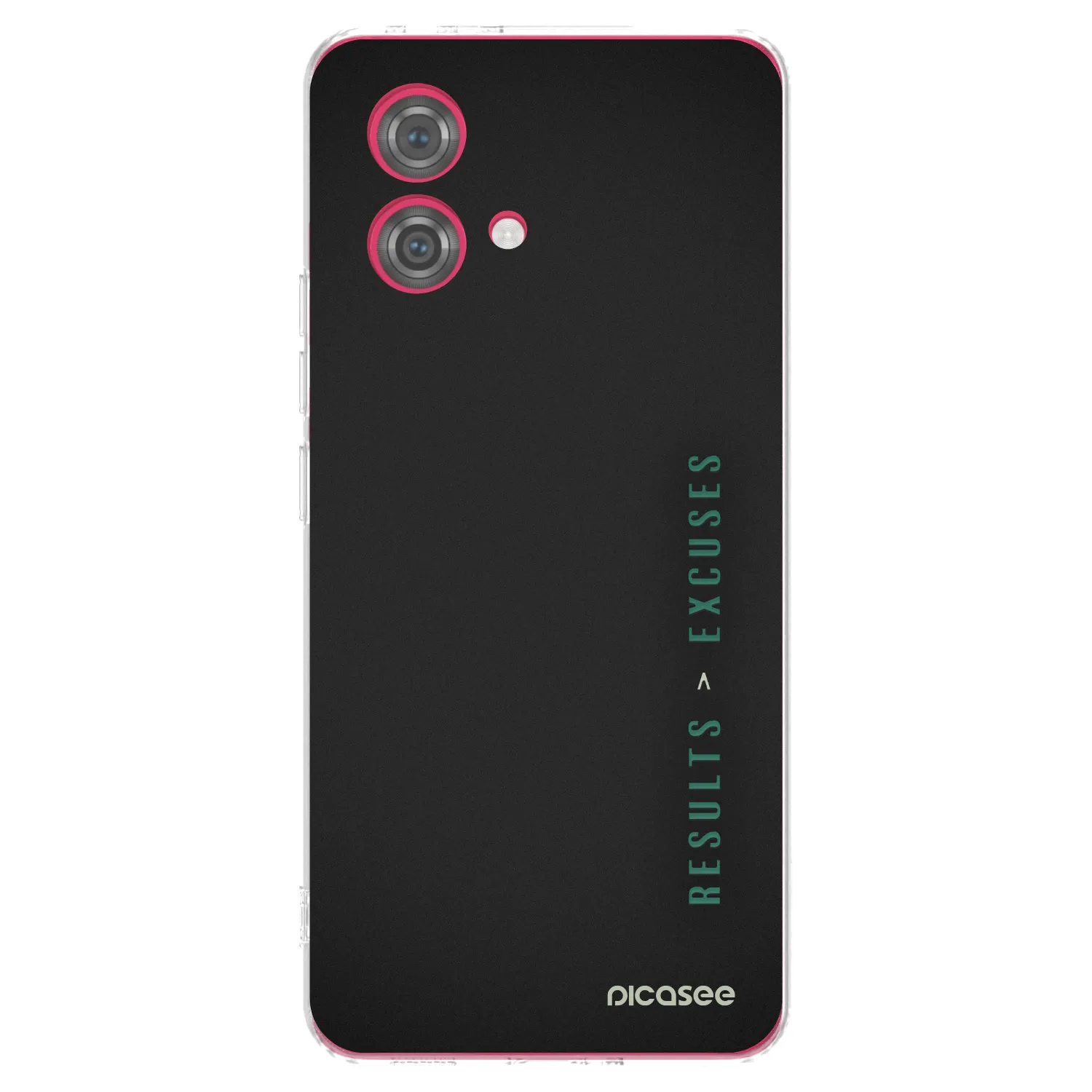 Picasee Motorola Moto G84 5G Hülle - Transparentes Silikon - Results x Excuses