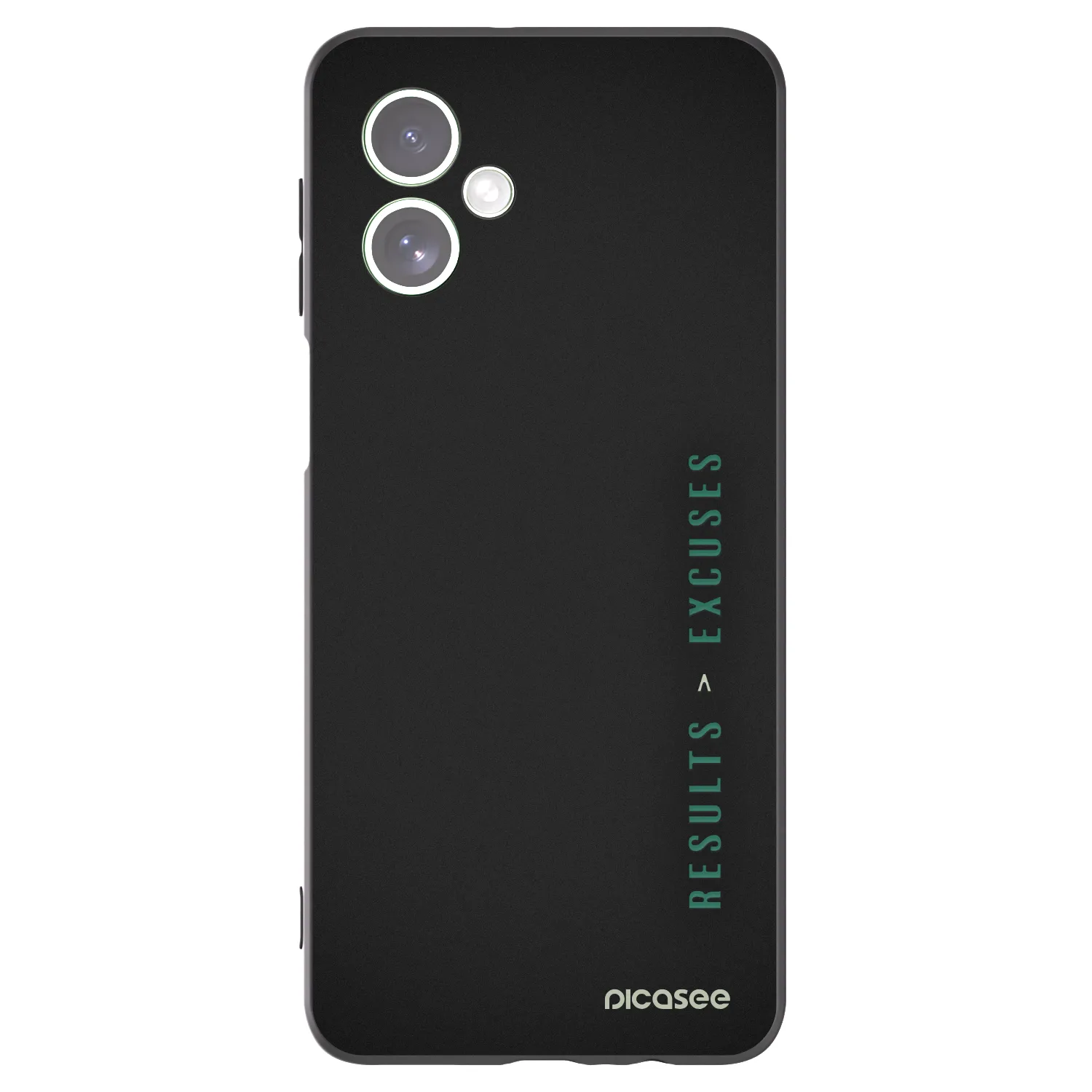 Picasee Motorola Moto G54 5G Hülle - Schwarzes Silikon - Results x Excuses