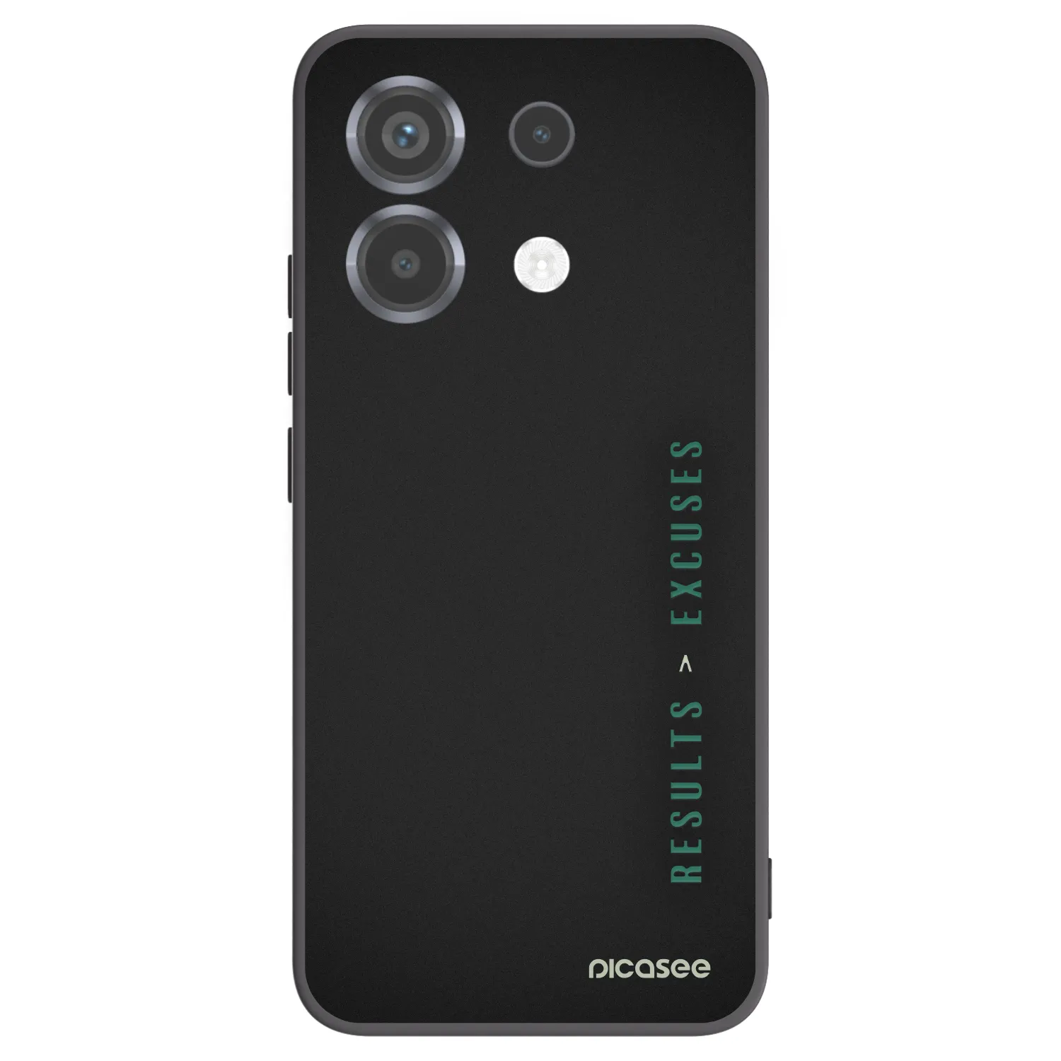 Picasee Xiaomi Poco X6 Hülle - Schwarzes Silikon - Results x Excuses