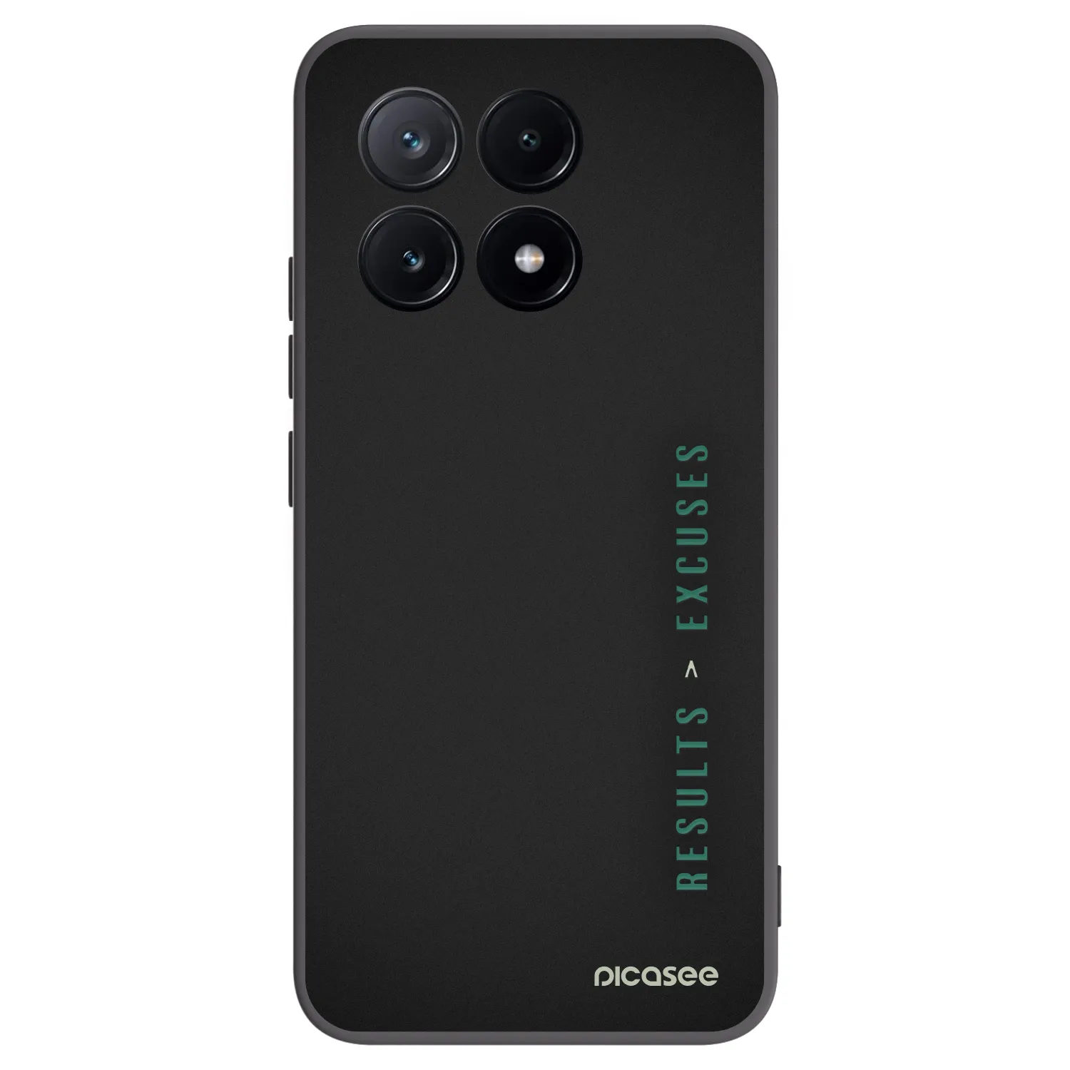 Picasee Xiaomi Poco X6 Pro Hülle - Schwarzes Silikon - Results x Excuses