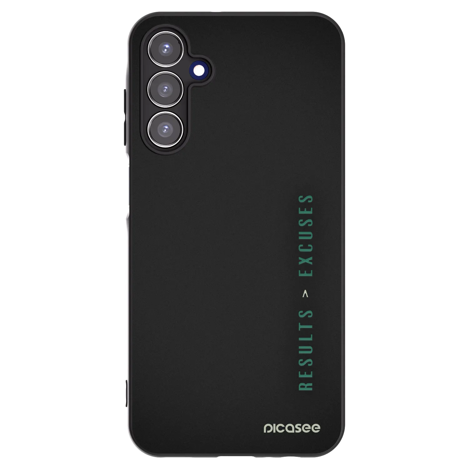 Picasee Samsung Galaxy A15 A156B 5G Hülle - Schwarzes Silikon - Results x Excuses