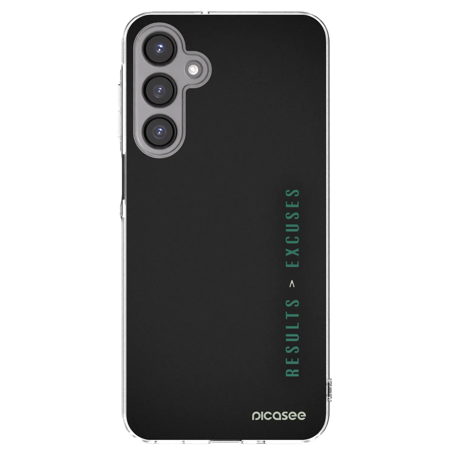 Picasee Samsung Galaxy A16 5G Hülle - Transparentes Silikon - Results x Excuses