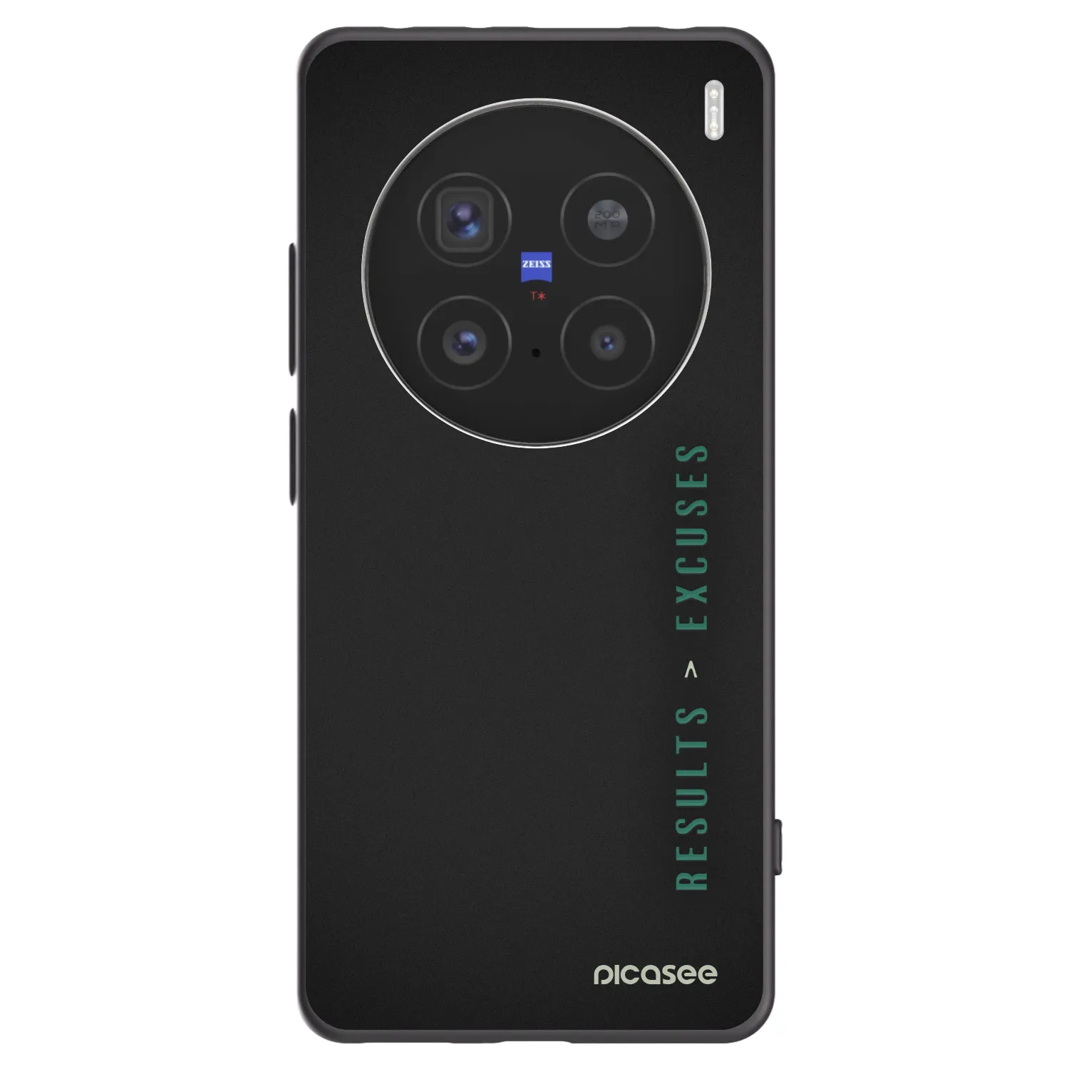 Picasee Vivo X200 Pro Hülle - Schwarzes Silikon - Results x Excuses