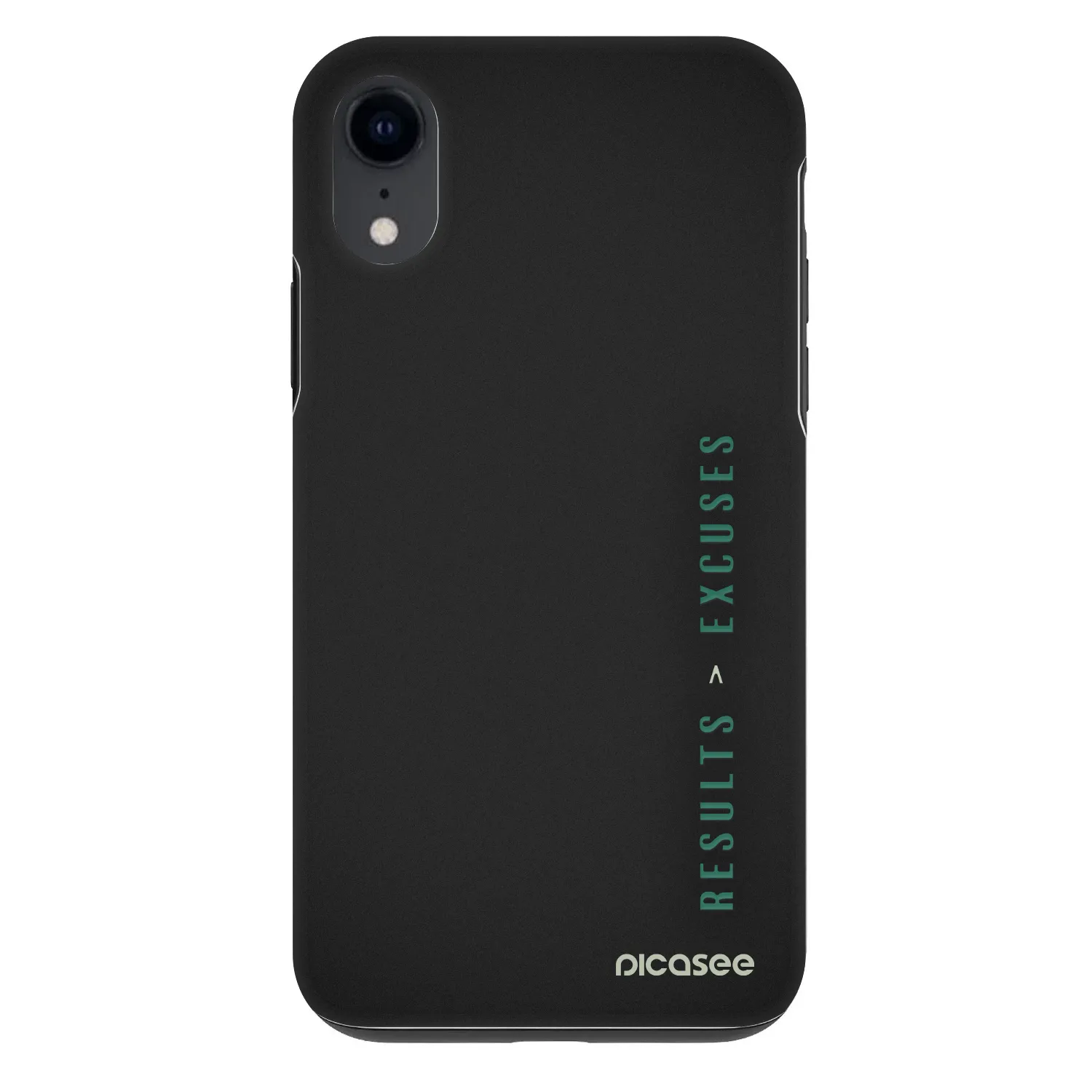 Picasee Fashion Case für Apple iPhone XR - Results x Excuses