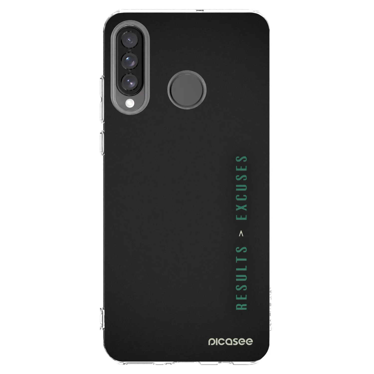 Picasee Huawei P30 Lite Hülle - Transparentes Silikon - Results x Excuses
