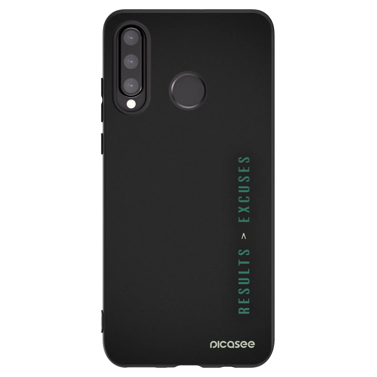 Picasee Huawei P30 Lite Hülle - Schwarzes Silikon - Results x Excuses