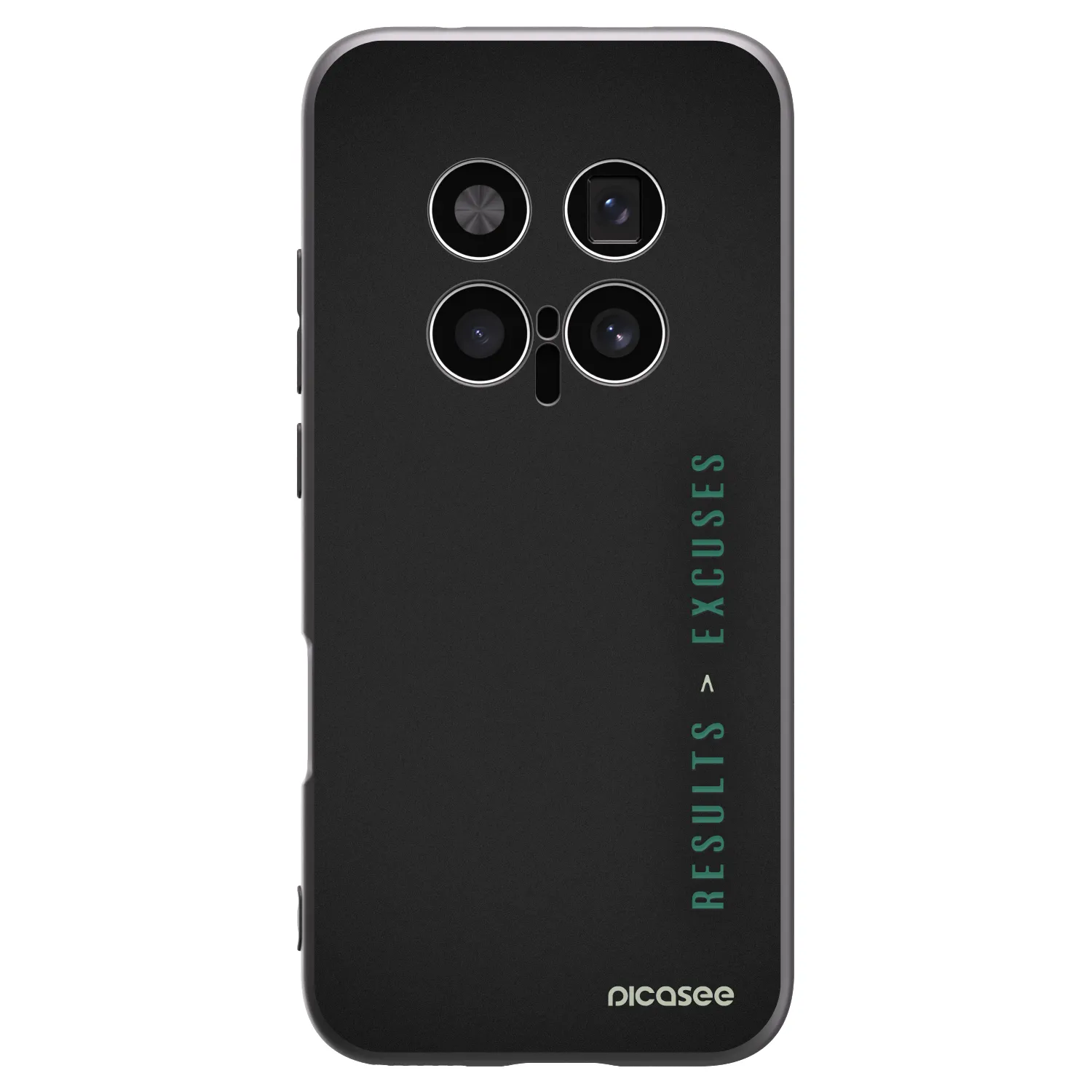 Picasee Honor Magic8 Pro 5G Hülle - Schwarzes Silikon - Results x Excuses