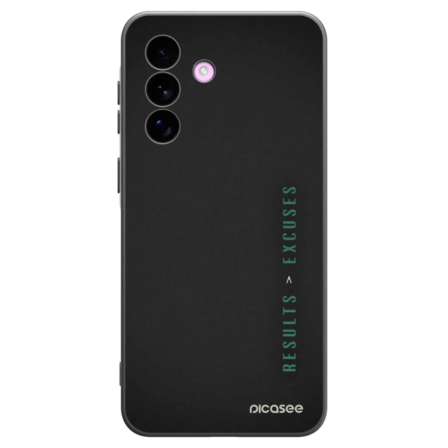 Picasee Samsung Galaxy A57 5G Hülle - Schwarzes Silikon - Results x Excuses