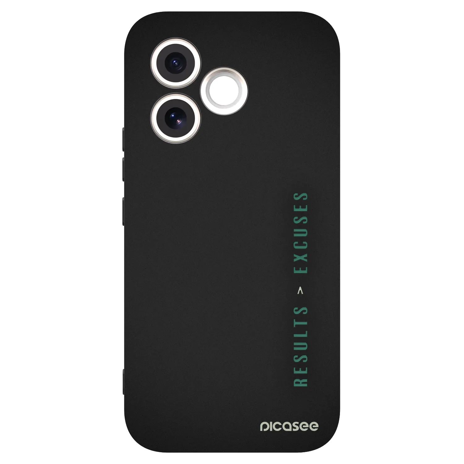 Picasee Honor 600 Lite Hülle - Schwarzes Silikon - Results x Excuses