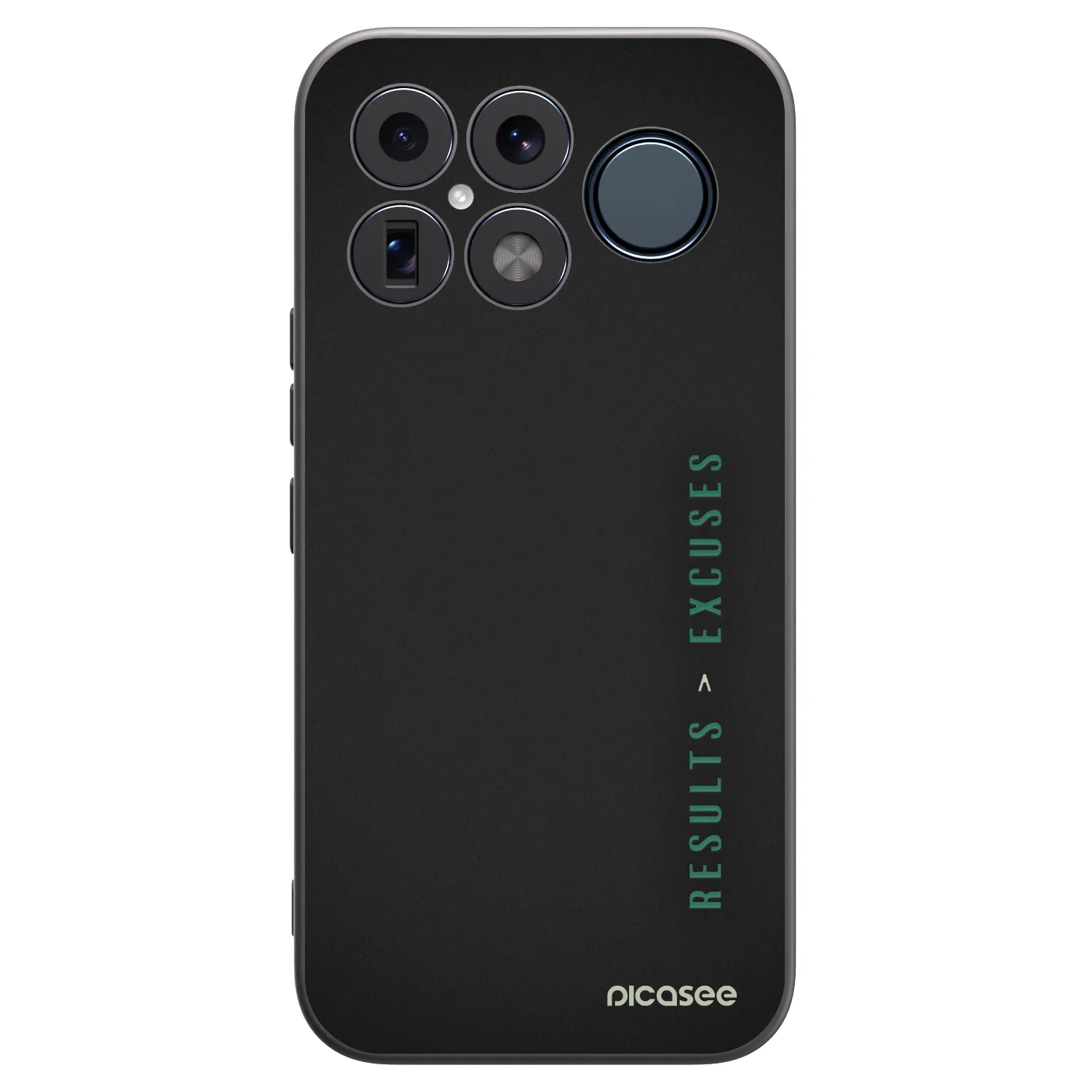 Picasee Xiaomi Poco F8 Ultra Hülle - Schwarzes Silikon - Results x Excuses