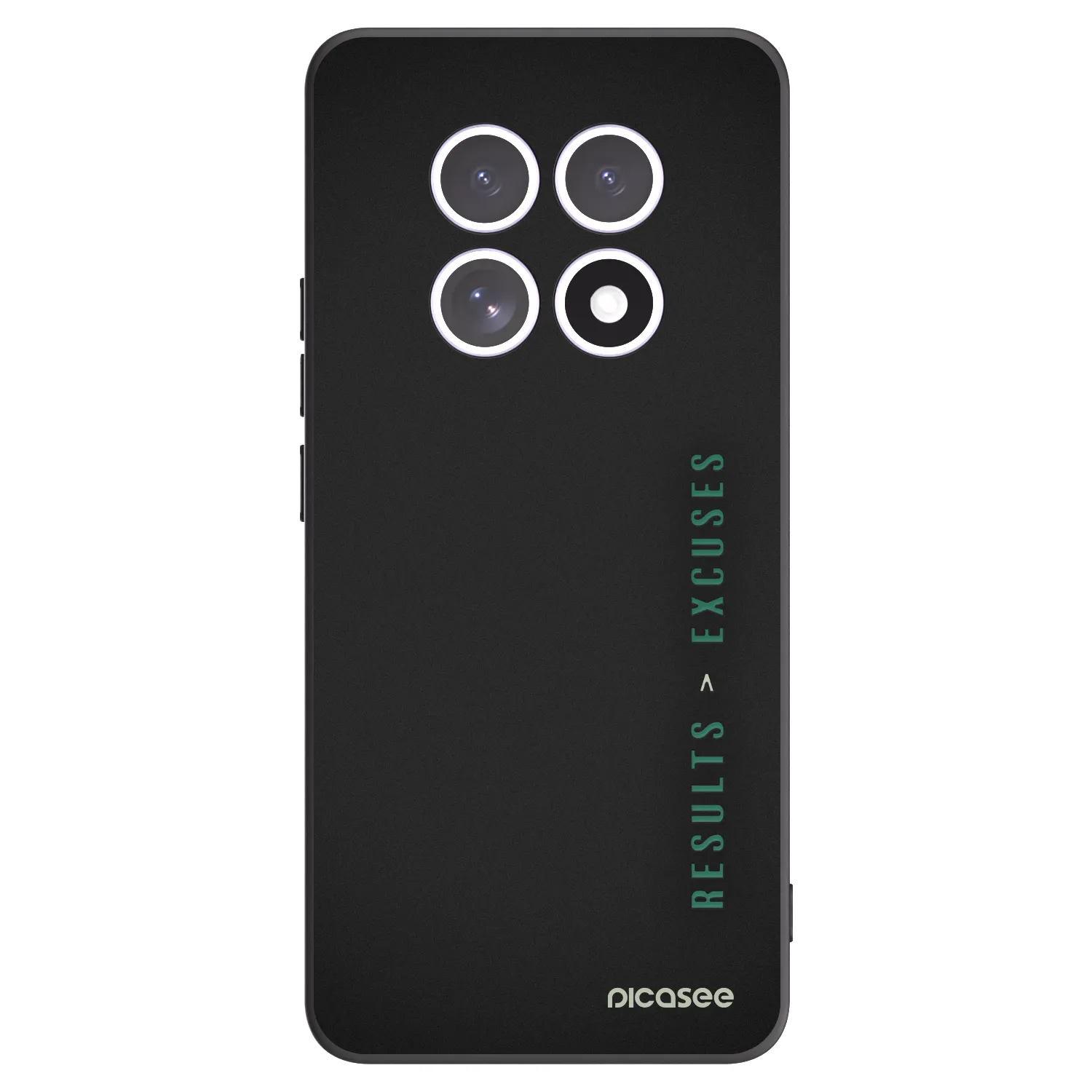 Picasee Xiaomi Redmi Note 15 5G Hülle - Schwarzes Silikon - Results x Excuses