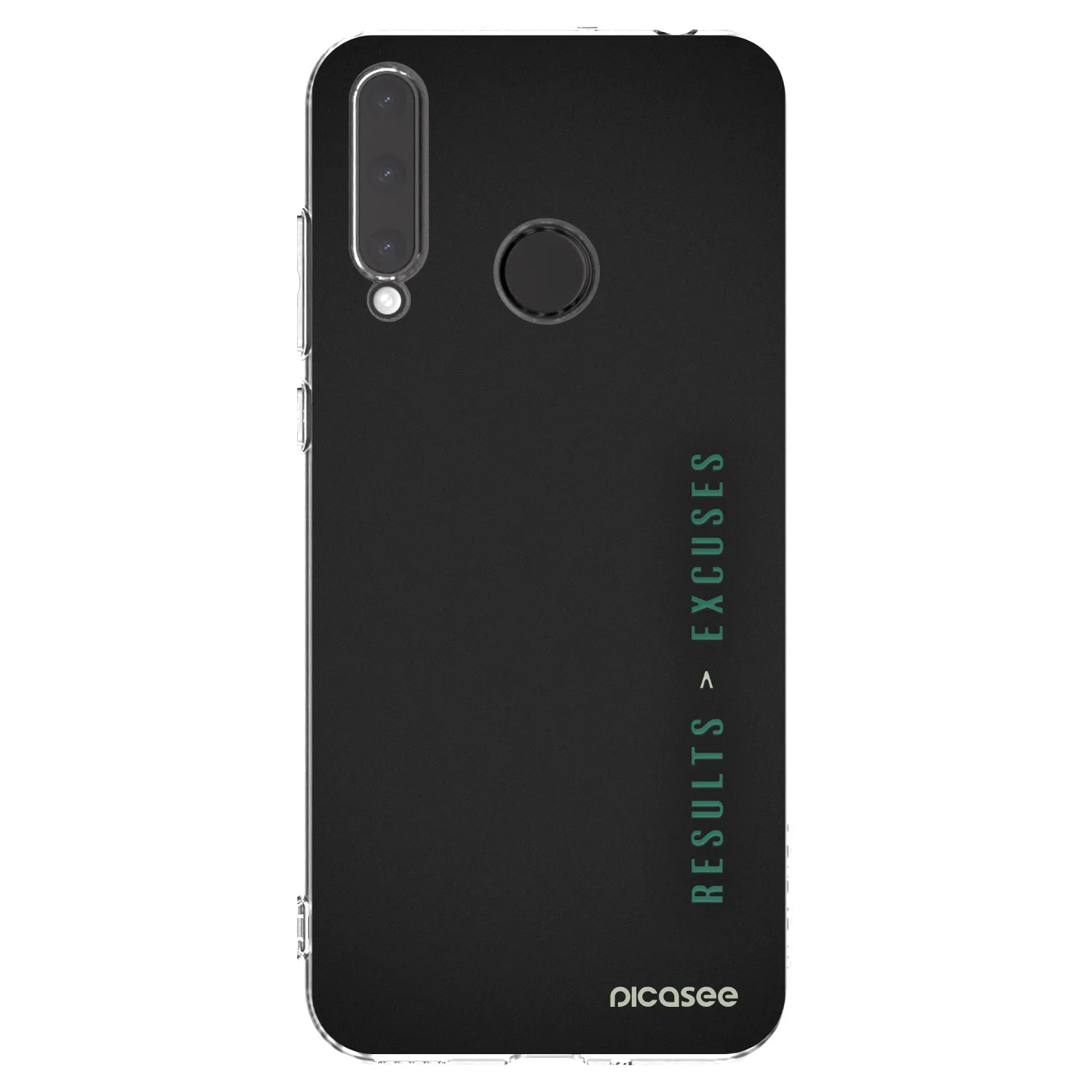 Picasee Honor 20 Lite Hülle - Transparentes Silikon - Results x Excuses