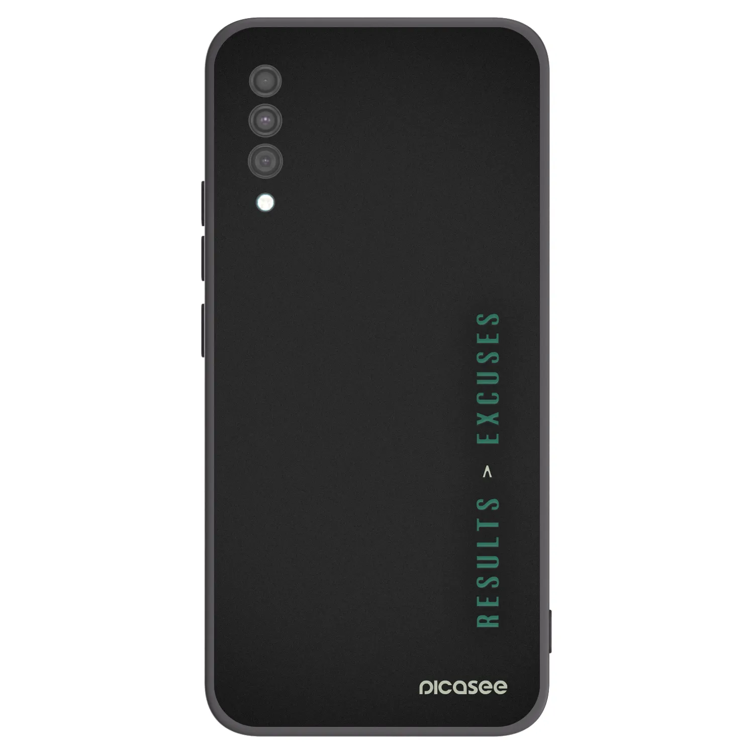 Picasee Samsung Galaxy A30s A307F Hülle - Schwarzes Silikon - Results x Excuses