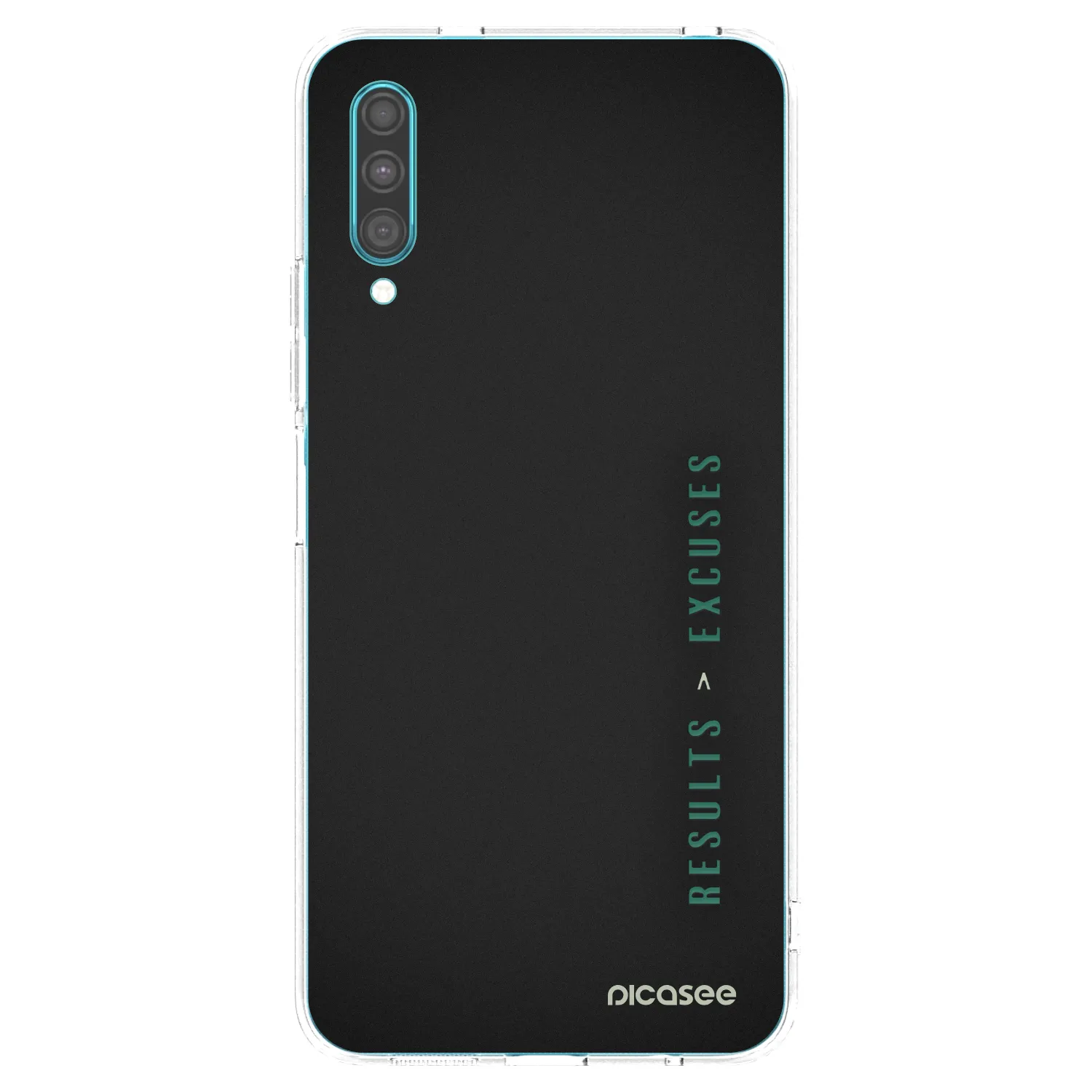 Picasee Samsung Galaxy A30s A307F Hülle - Transparentes Silikon - Results x Excuses