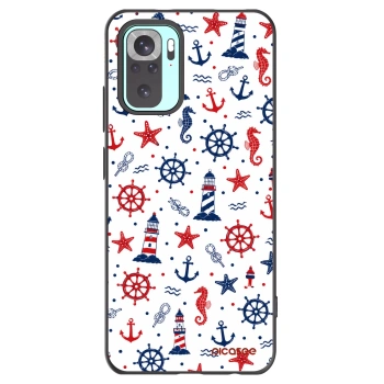 Picasee Xiaomi Redmi Note 10 Pro Hülle - Schwarzes Silikon - Sailor Vibes