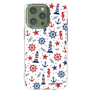 Picasee Apple iPhone 13 Pro Hülle - Transparentes Silikon - Sailor Vibes