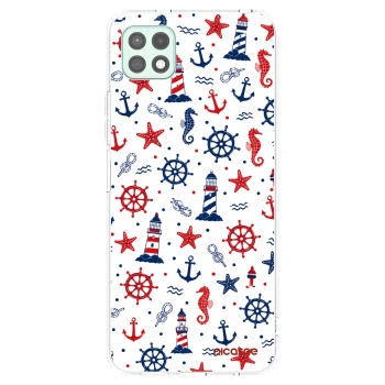 Picasee Samsung Galaxy A22 A226B 5G Hülle - Transparentes Silikon - Sailor Vibes