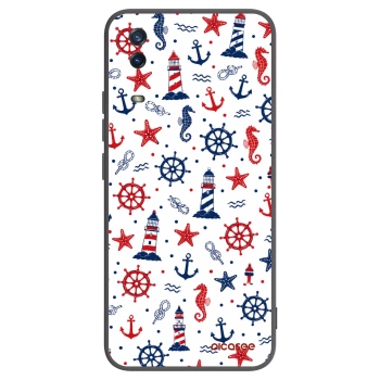 Picasee Vivo Y11s Hülle - Schwarzes Silikon - Sailor Vibes